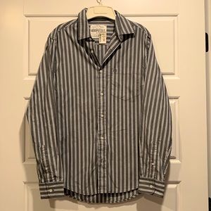 Aeropostal mens small dress shirt striped